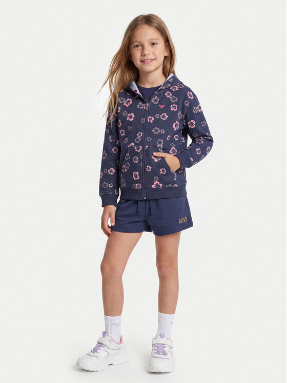 Roxy Roxy Sweatshirt Twenty Five Miles ERGFT04024 Dunkelblau Relaxed Fit