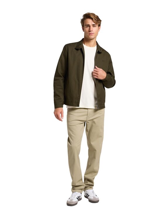 Lee Lee Kurtka przeciwdeszczowa 112363662 Zielony Regular Fit