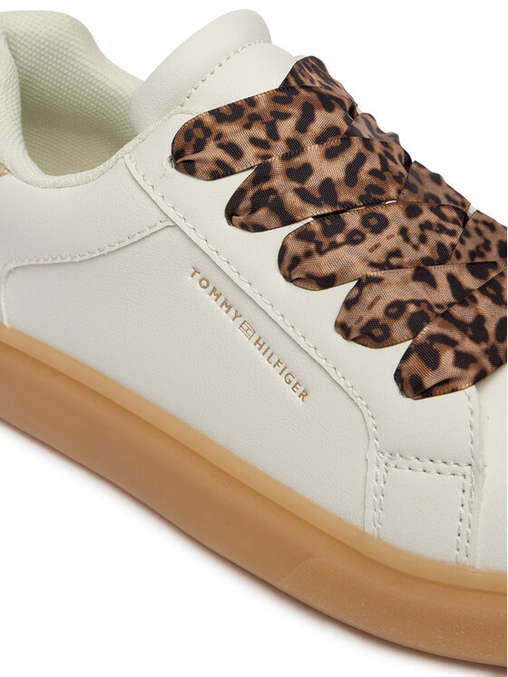 Tommy Hilfiger Tommy Hilfiger Sneakersy T1A9-34230-1355X024 S Écru