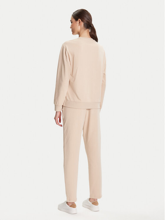 EA7 Emporio Armani EA7 Emporio Armani Tepláková souprava 7W000115 AF13135 U1046 Béžová Regular Fit