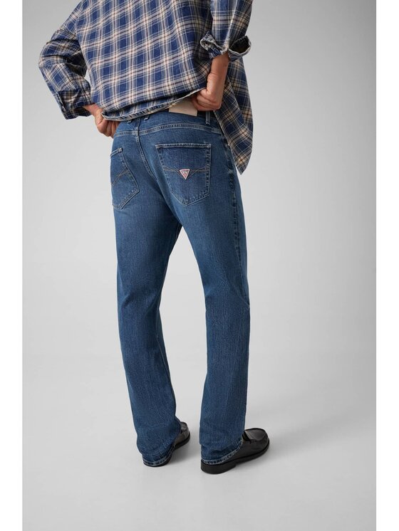 Guess Guess Jeansy 183978 Niebieski Regular Fit