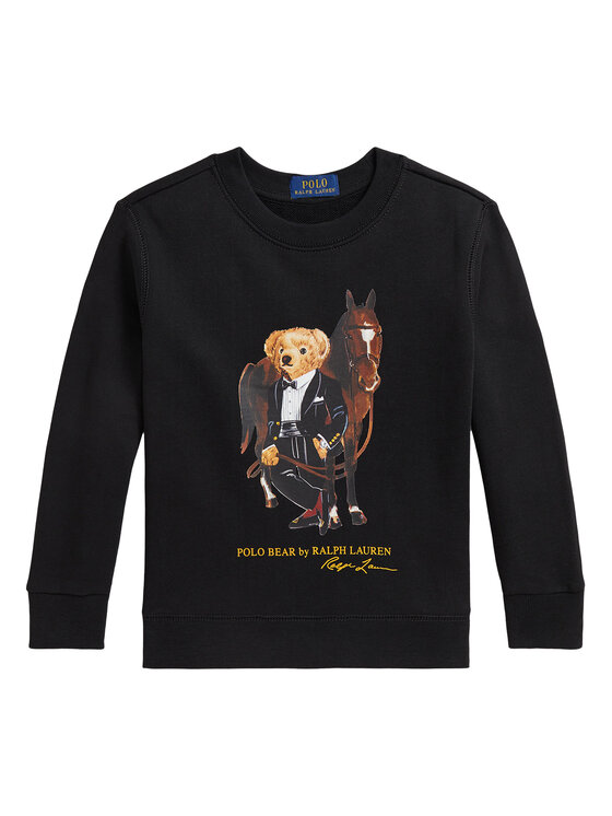 Polo Ralph Lauren Polo Ralph Lauren Світшот 322A10261001 Чорний Regular Fit