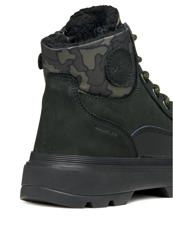 Geox Geox Auliniai batai J Kiddartah Wpf J56MLB 032MN C0033 D Juoda