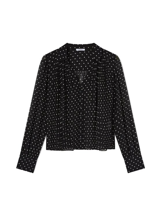 Motivi Motivi Camicia 5089Q001013N0Z3 Nero Regular Fit