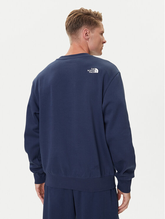 The North Face The North Face Mikina Essential NF0A89ET Tmavomodrá Regular Fit