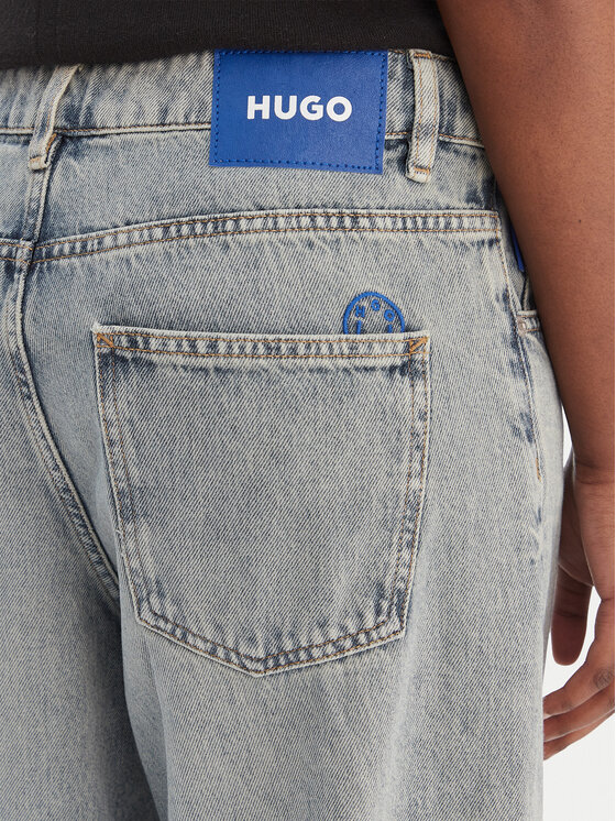 HUGO HUGO Jeansy Leni_B 50557383 Modrá Regular Fit