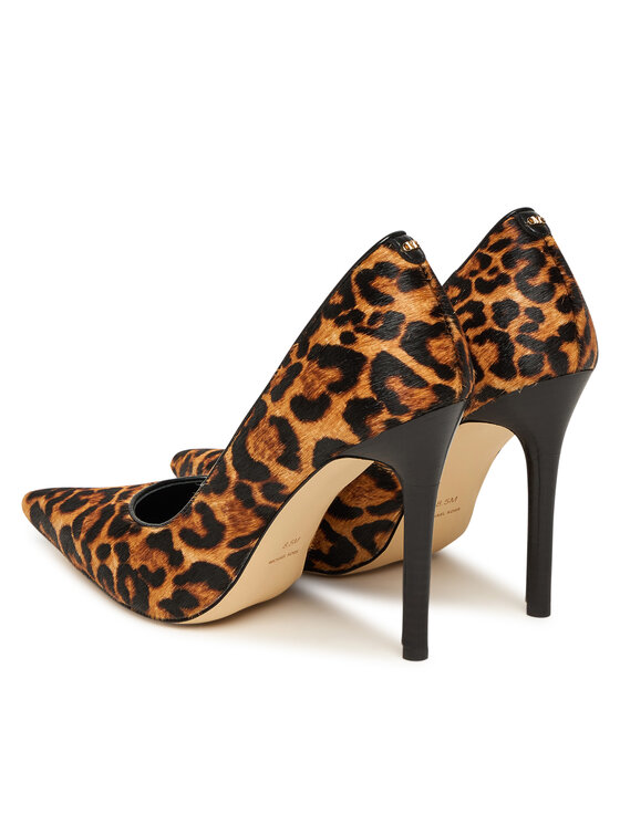 MICHAEL Michael Kors MICHAEL Michael Kors Lodičky Elyse 40F5EYHP1H Hnedá
