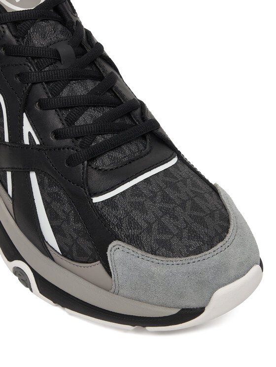 MICHAEL Michael Kors MICHAEL Michael Kors Sneakers Leo Trainer 42R6LEFS1B Negru