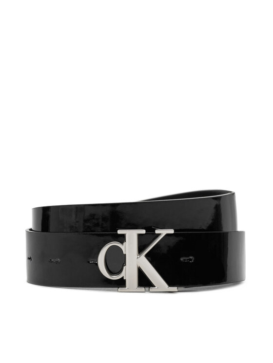 Calvin Klein Jeans Calvin Klein Jeans Moteriškas Diržas Mono Pl Rev Lthr Belt K60K612288 Juoda