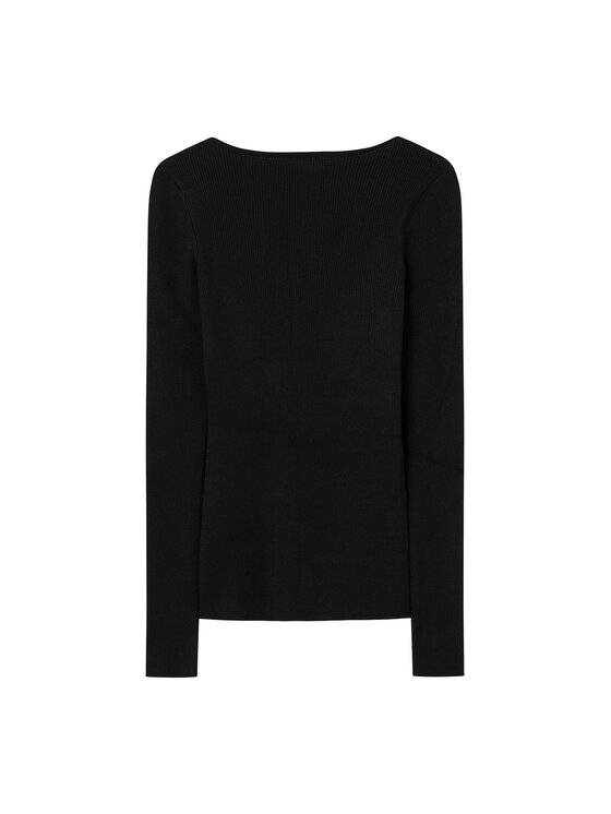 Tiffi Tiffi Sweter TIFFI Czarny Slim Fit
