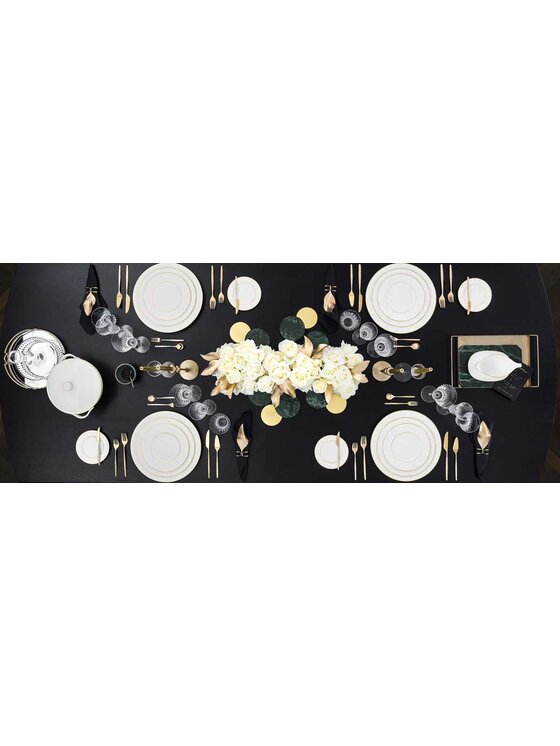 Villeroy & Boch Villeroy & Boch Spodek do filiżanki Villeroy & Boch Anmut Gold Biały