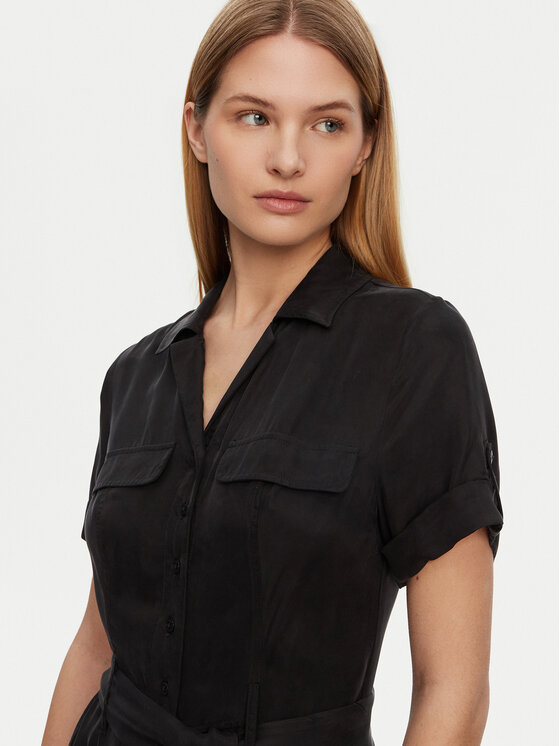 Guess Guess Overal W5GD97 WH6E0 Černá Regular Fit