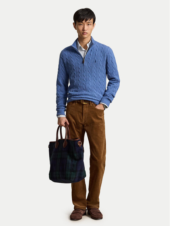 Polo Ralph Lauren Polo Ralph Lauren Пуловер 710876766501 Син Regular Fit