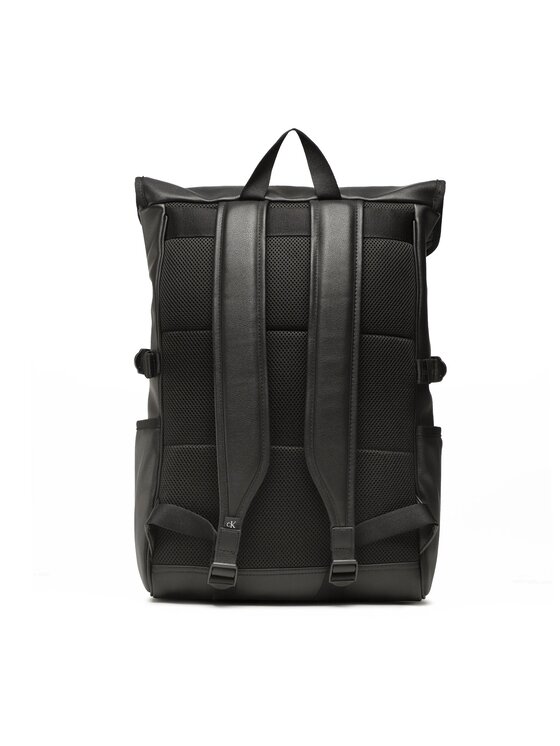 Calvin Klein Jeans Calvin Klein Jeans Kuprinės Ultralight Roll Top Bp45 Pu K50K510500 Juoda