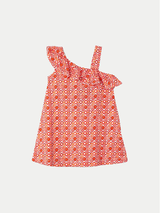 Mayoral Mayoral Suvekleit 3951 Punane Regular Fit