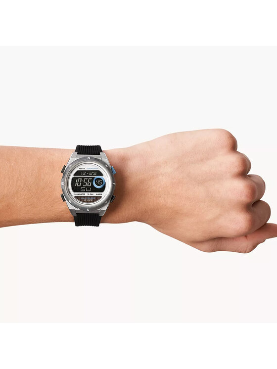 Fossil Fossil Ρολόι FS5912 Μαύρο