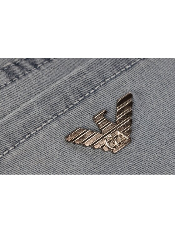 Emporio Armani Emporio Armani Jeansy 3Z2J28 2N35Z Šedá Skinny Fit
