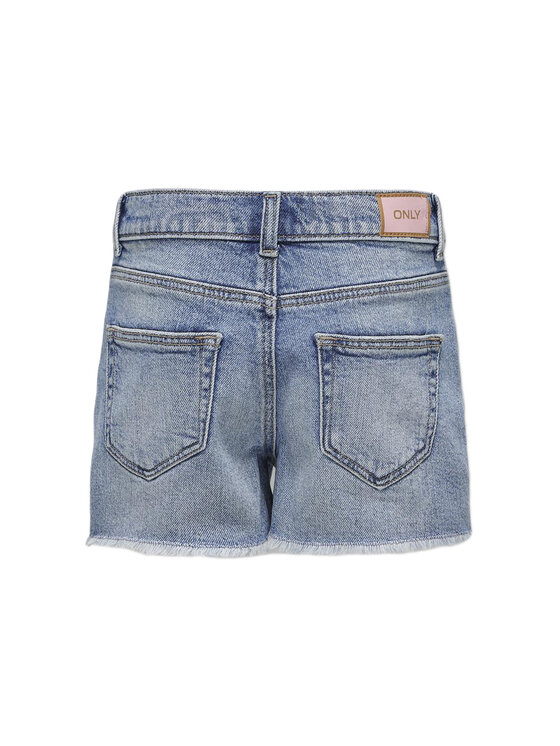 Kids ONLY Kids ONLY Džínové šortky Robyn 15291605 Modrá Straight Fit