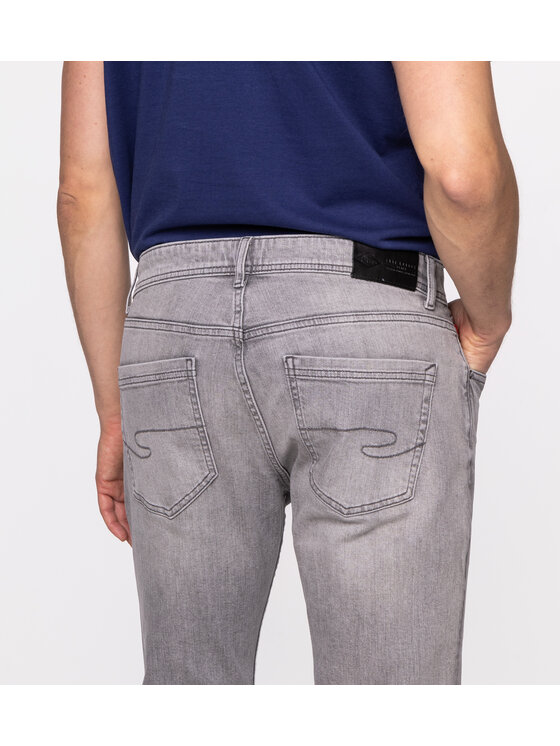 Lee Cooper Lee Cooper Jeansy DENZEL 3009 Szary Slim Fit