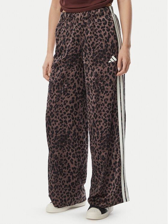 adidas adidas Dressipüksid Adidas Spw Wide Leg Trousers KV0910 Pruun Loose Fit