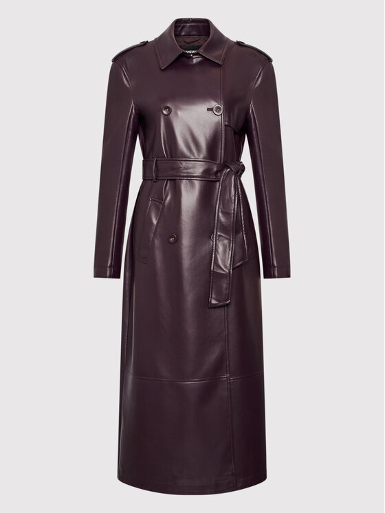 Patrizia Pepe Patrizia Pepe Trenčkot 8O0027/E005-M424 Fialová Regular Fit