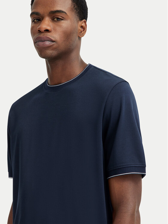 Bugatti Bugatti T-Shirt 8350-75091C Blau Regular Fit