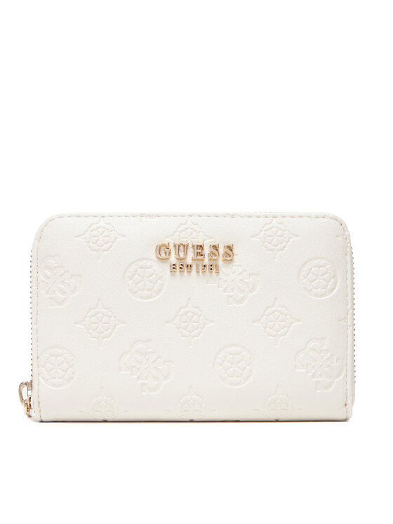 Női Nagy női pénztárca Guess, Fehér, Phoebe Slg SWPD96 65140