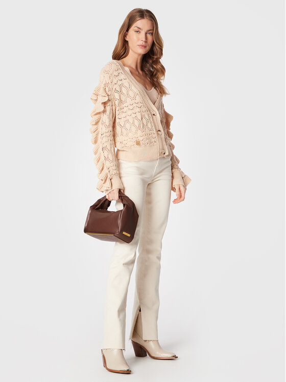 Cardigan TS.FASTIA Beige Regular Fit