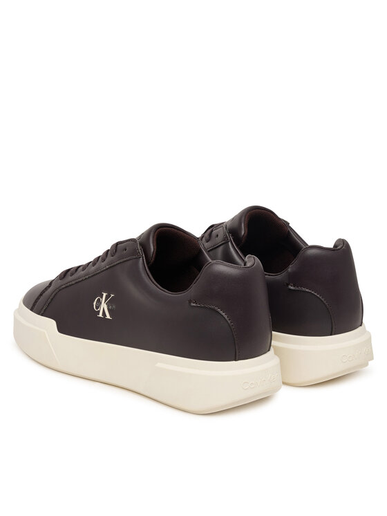 Calvin Klein Calvin Klein Sneakers Chunky Cupsole Laceup Lth YW0YW01947 Marrone scuro