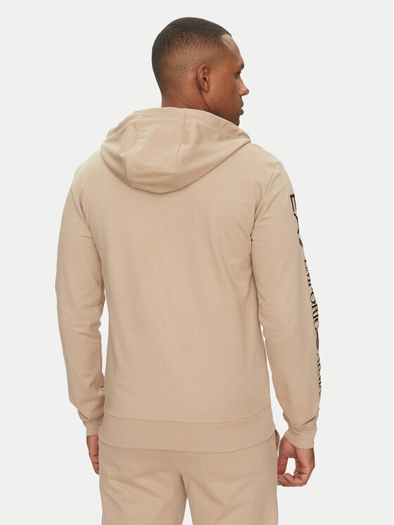 EA7 Emporio Armani EA7 Emporio Armani Суитшърт 7M000568 AF13512 M1013 Бежов Regular Fit