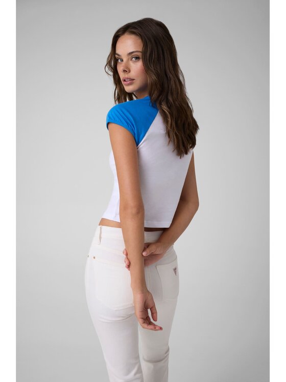 Guess Guess T-Shirt 183867 Niebieski Classic Fit