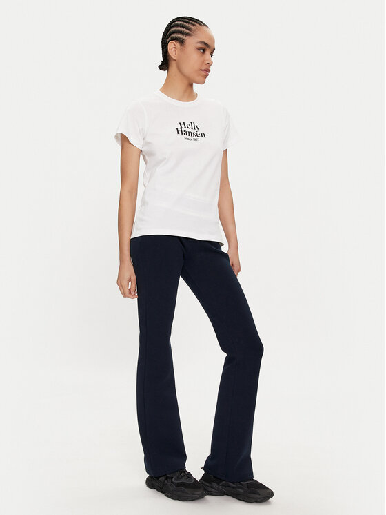 Helly Hansen Helly Hansen Póló W Core Graphic T-Shirt 54080 Fehér Regular Fit