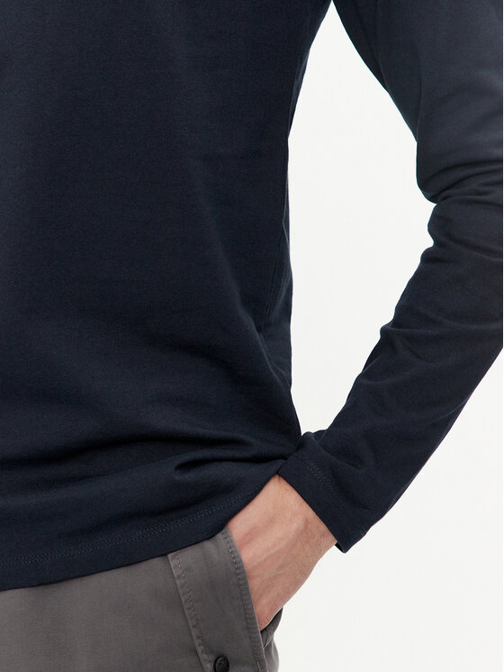 BOSS Boss Longsleeve Tacls 50512111 Granatowy Regular Fit