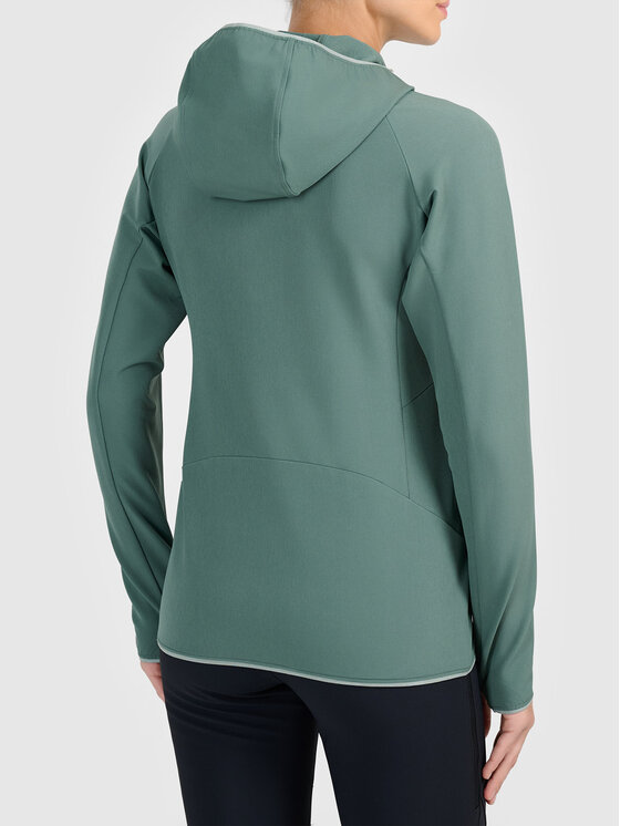 4F 4F Kurtka przejściowa 4FWAW26TSOFF617-43S Khaki Active Fit