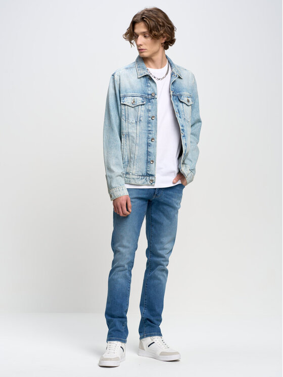 BIG STAR BIG STAR Jeansy martin_432 Niebieski Slim Fit