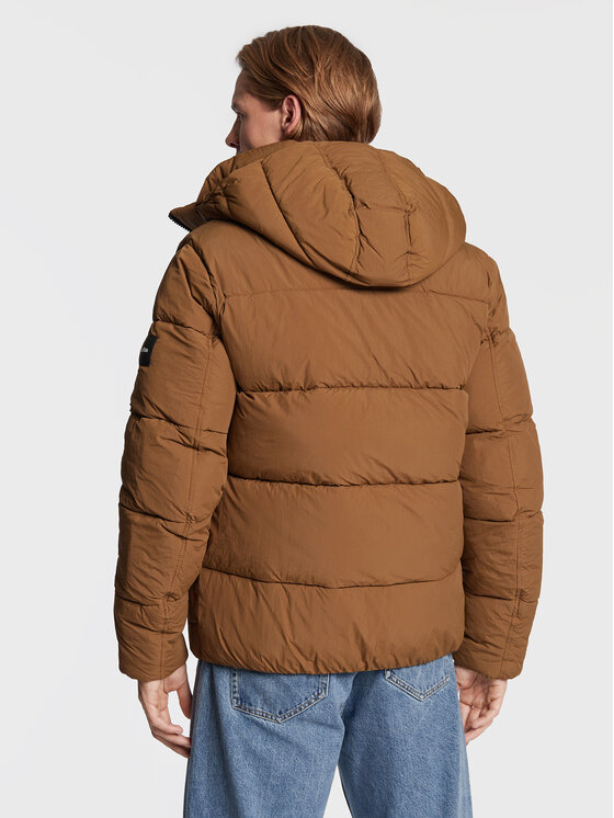 Giubbotto piumino Crinkle K10K110336 Marrone