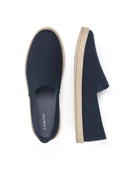 Lanetti Lanetti Espadrilky MF1594-1 Tmavomodrá