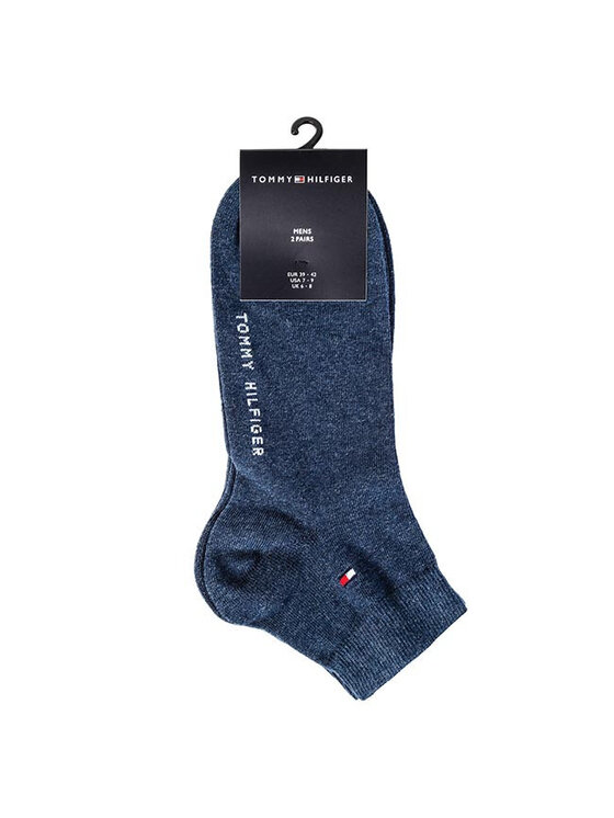 Tommy Hilfiger Tommy Hilfiger Krátké ponožky 342025001 r.39/42 Modrá