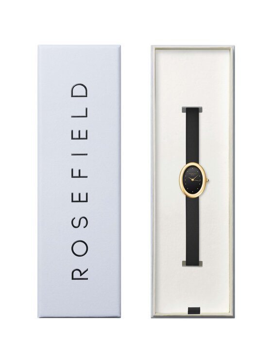 Rosefield Rosefield Zegarek Ovale Czarny