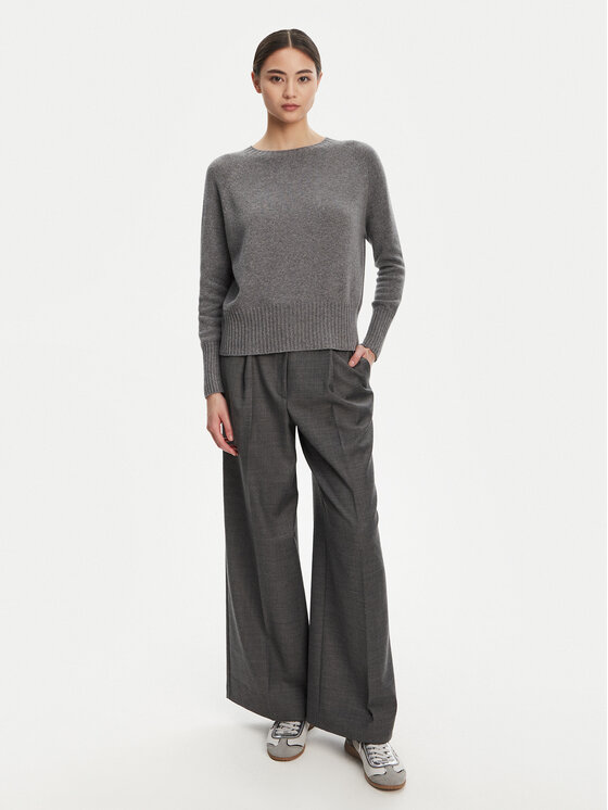 Marella Marella Пуловер Spider 2523366354 Сив Oversize