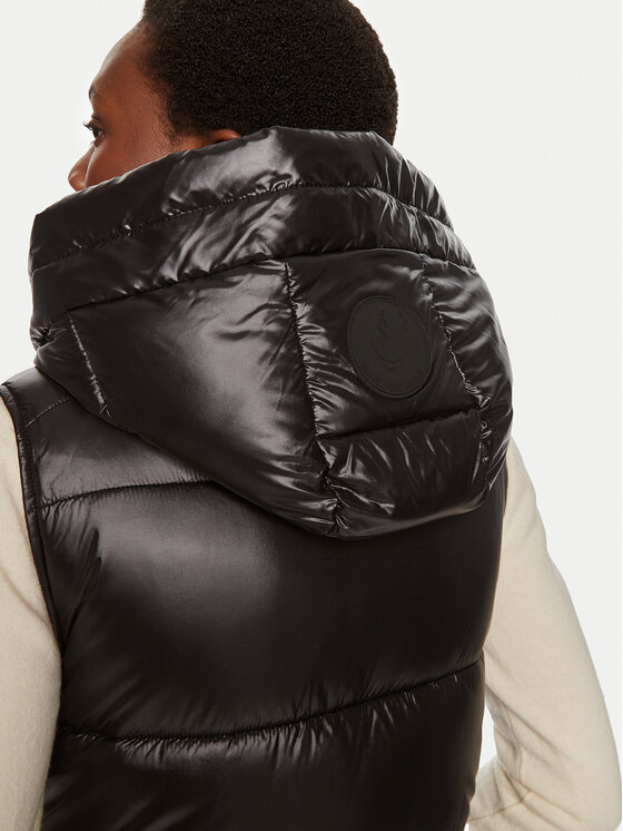 Save The Duck Save The Duck Veste D80302W LUCK19 Melns Regular Fit