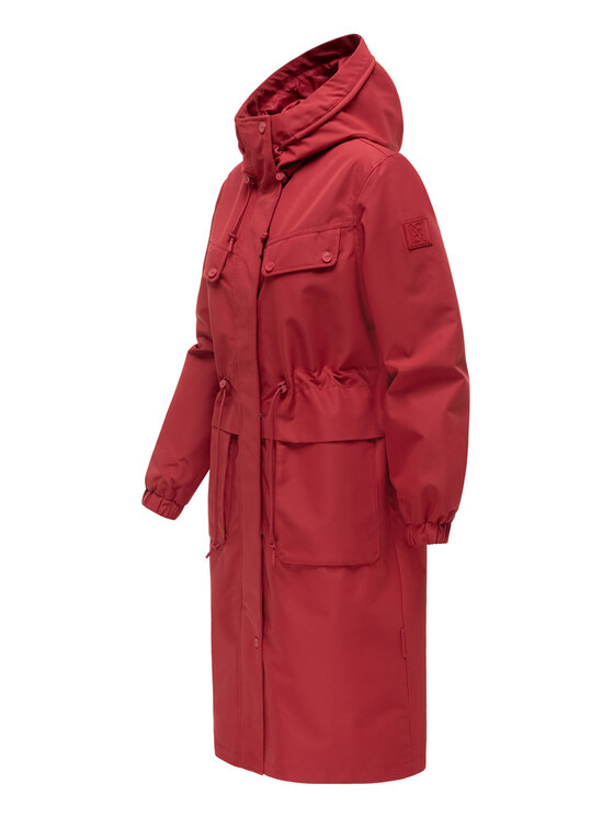 Navahoo Navahoo Kurtka przejściowa Kirschwind Czerwony Regular Fit