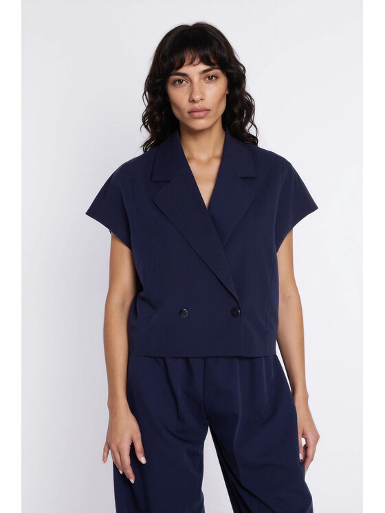 NIFE NIFE Sako Z96 Tmavomodrá Blazer Fit