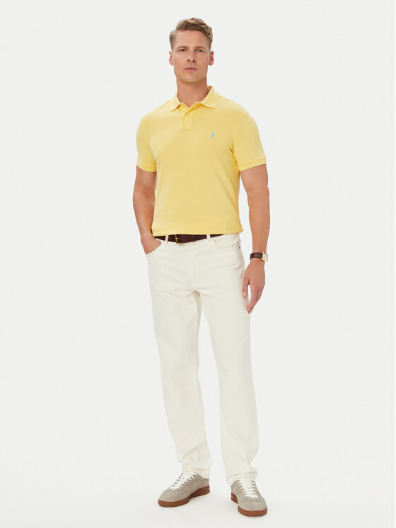 Polo Ralph Lauren Polo Ralph Lauren Tricou polo Core Replen 710782592 Galben Custom Slim Fit