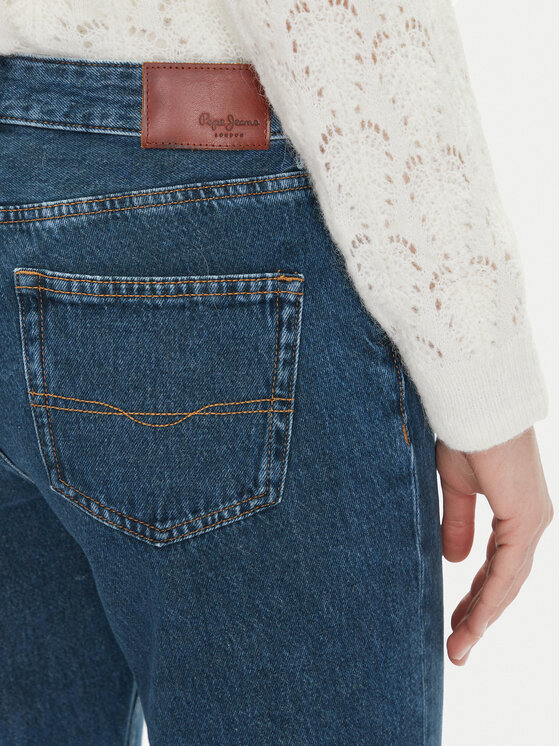 Pepe Jeans Pepe Jeans Jeans hlače PL204591 Mornarsko modra Tapered Fit
