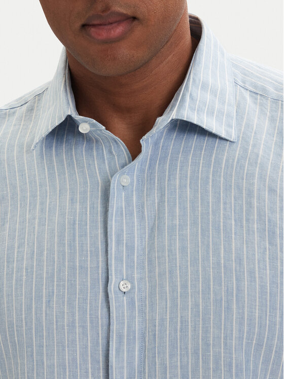 HUGO HUGO Hemd Valerio 50562694 Hellblau Modern Fit