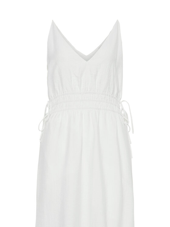 YAS YAS Letné šaty Dazly 26037101 Biela Regular Fit