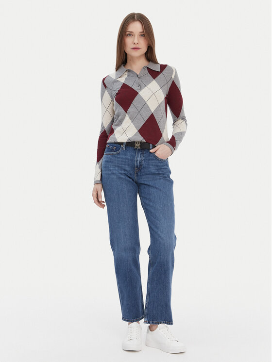 Tommy Hilfiger Tommy Hilfiger Džinsai Classic WW0WW42489 Mėlyna Straight Fit