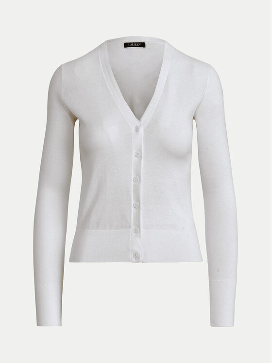 LAUREN RALPH LAUREN LAUREN RALPH LAUREN Kardigāns 200831710002 Balts Slim Fit