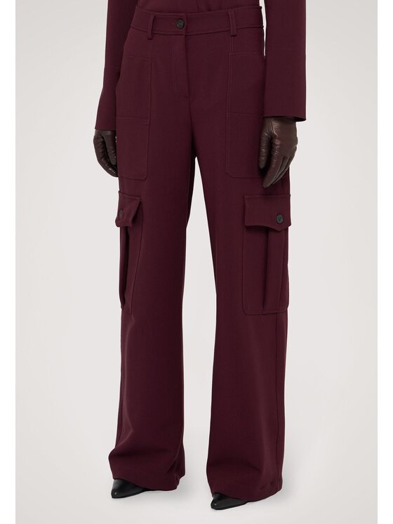 Trussardi Trussardi Pantaloni di tessuto P234A102425N036 Bordeaux Regular Fit